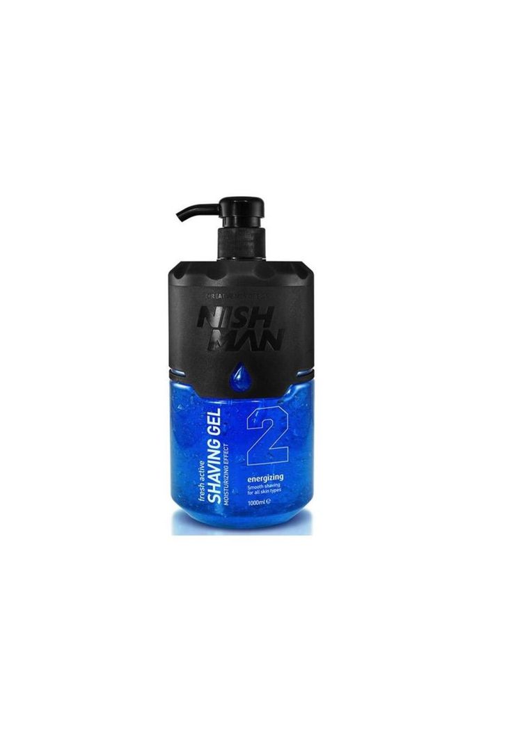 NishMan Gel Para Afeitado N°2 Energizing 1000 ML-0