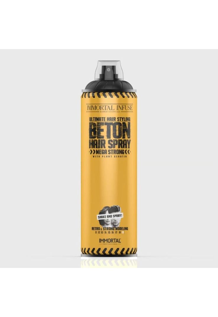 Immortal Infuse Beton Hair Spray Mega Strong 500ml LACA-1