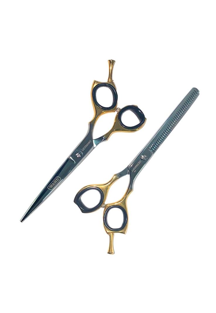 Set De Tijeras Wahl Profesional Filo Navaja Y Esculpidora 6-0