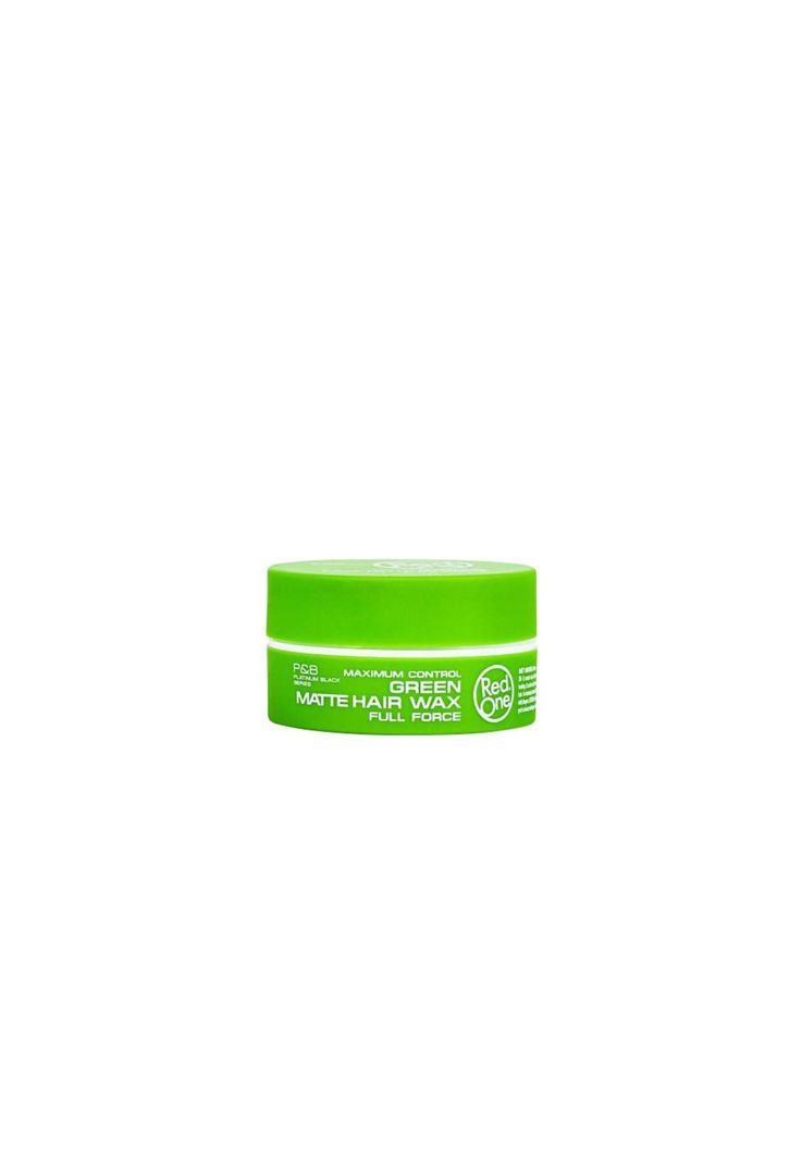Cera Peinado Red One Matte Hair Wax Green 150ml-2