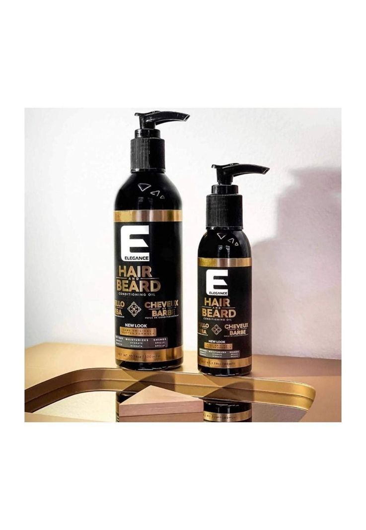 Elegance Aceite Acondicionador Para Cabello y Barba 300ML-1