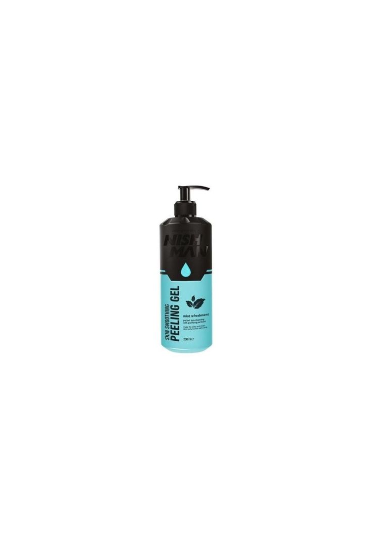 Nishman Peeling Gel/Exfoliante Limpador Menta 200ml-0