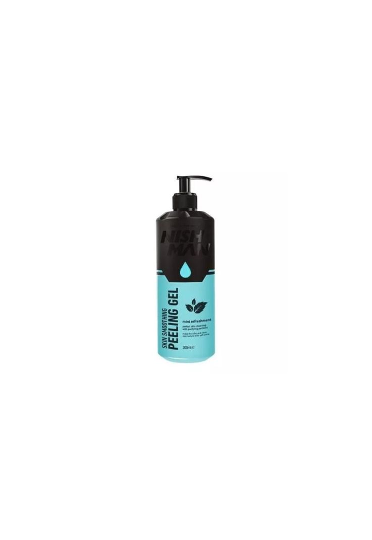 Nishman Peeling Gel/Exfoliante Limpador Menta 200ml-1