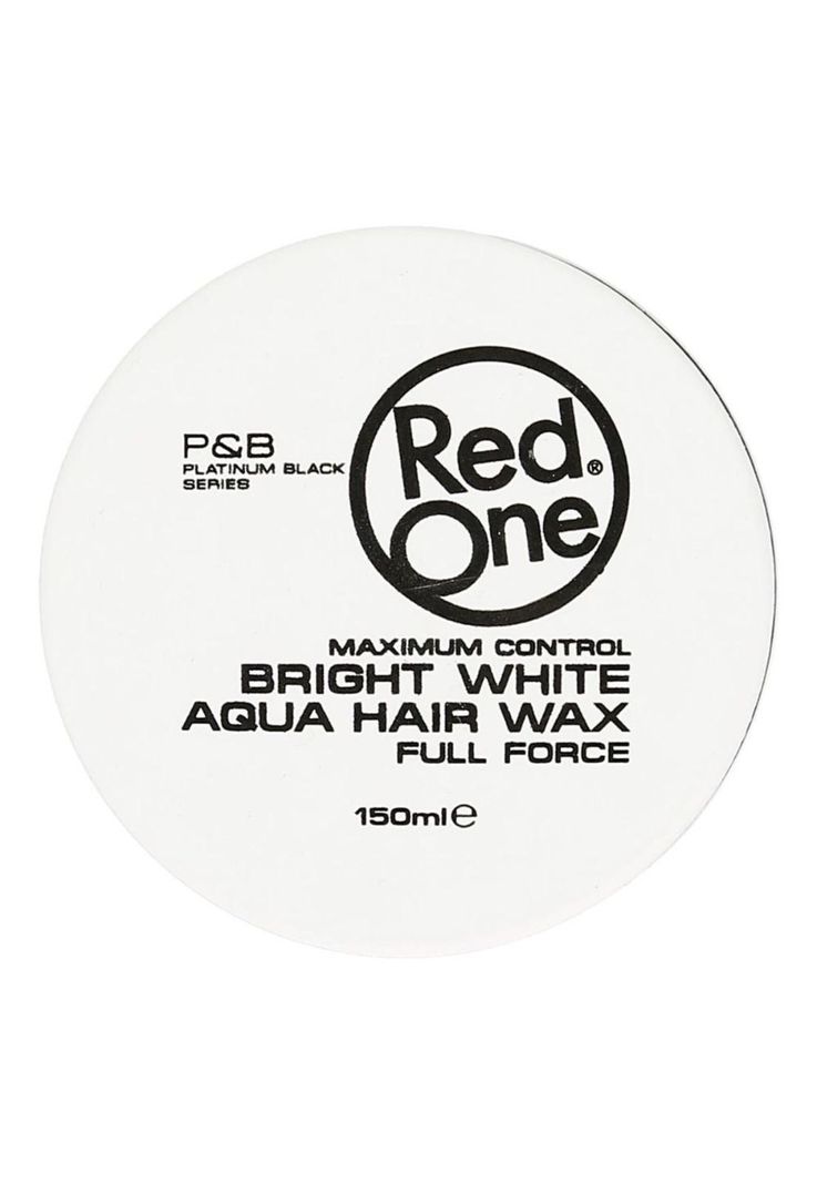 Cera Capilar Red One Aqua Hair Wax Bright White 150ml-0