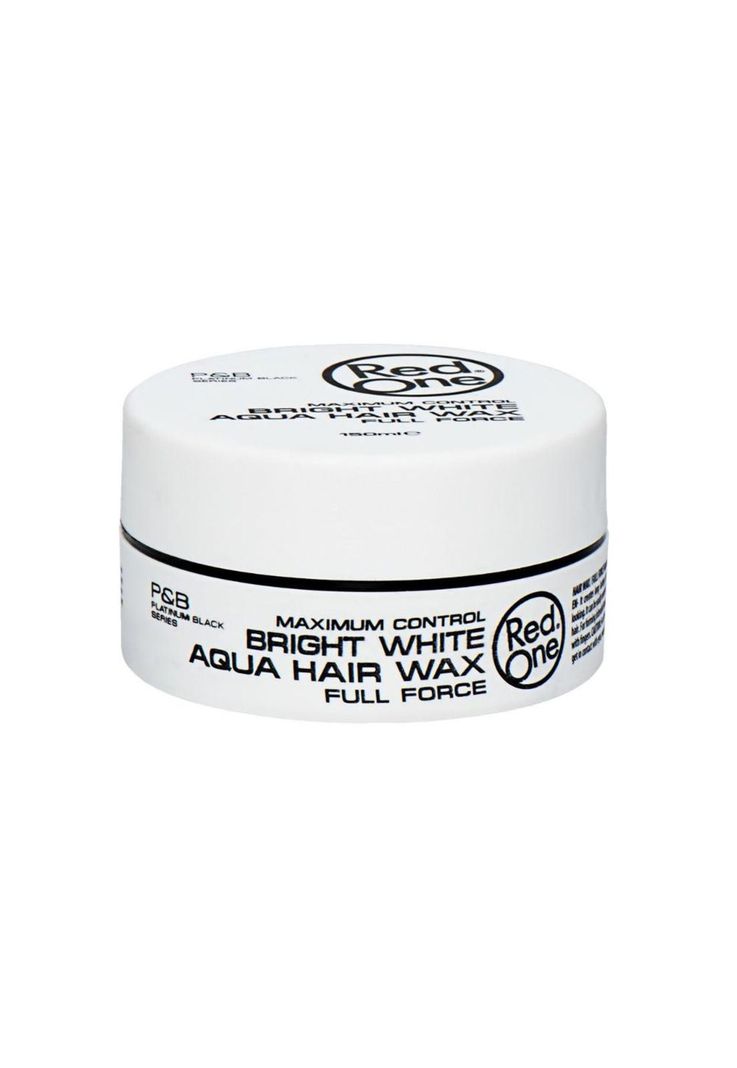 Cera Capilar Red One Aqua Hair Wax Bright White 150ml-3