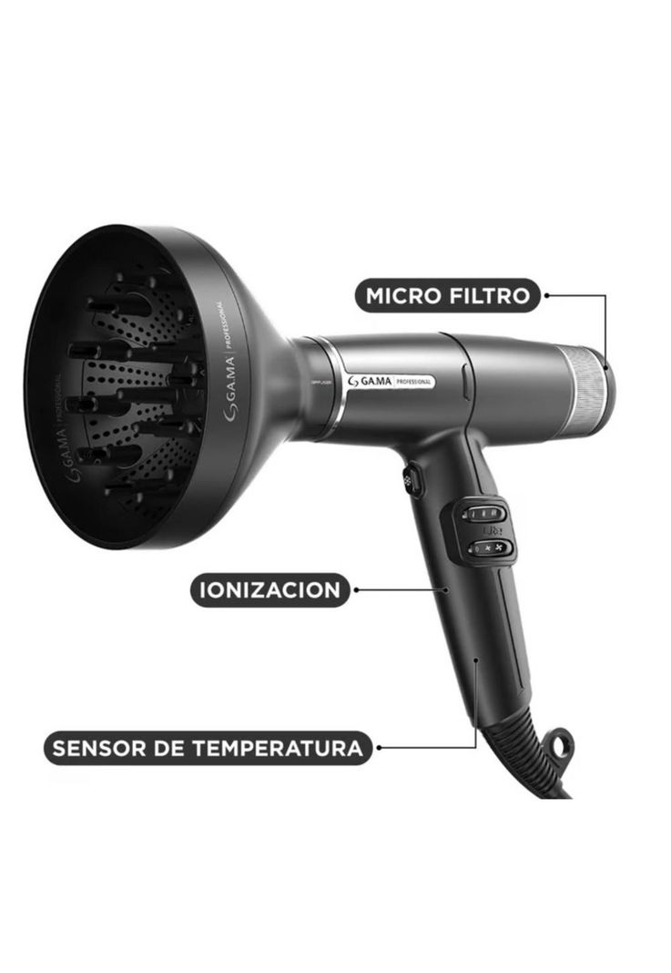 Secador De Pelo Gama IQ Lite Ultra Liviano Profesional-3