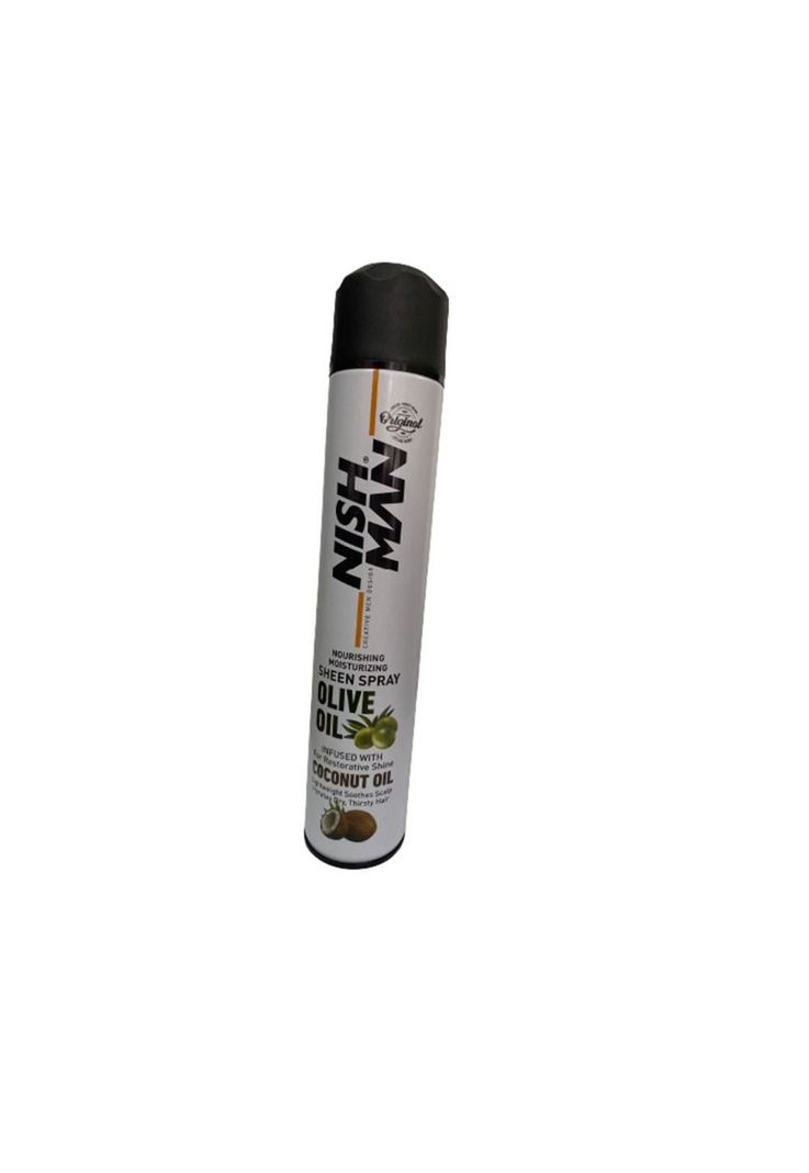 LACA NISHMAN FIJADOR PARA CABELLO CON ACEITE DE OLIVA Y COCO-1