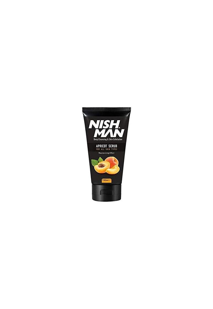 Nishman Exfoliante Crema, Semillas de Damasco Apricot Scrub-0