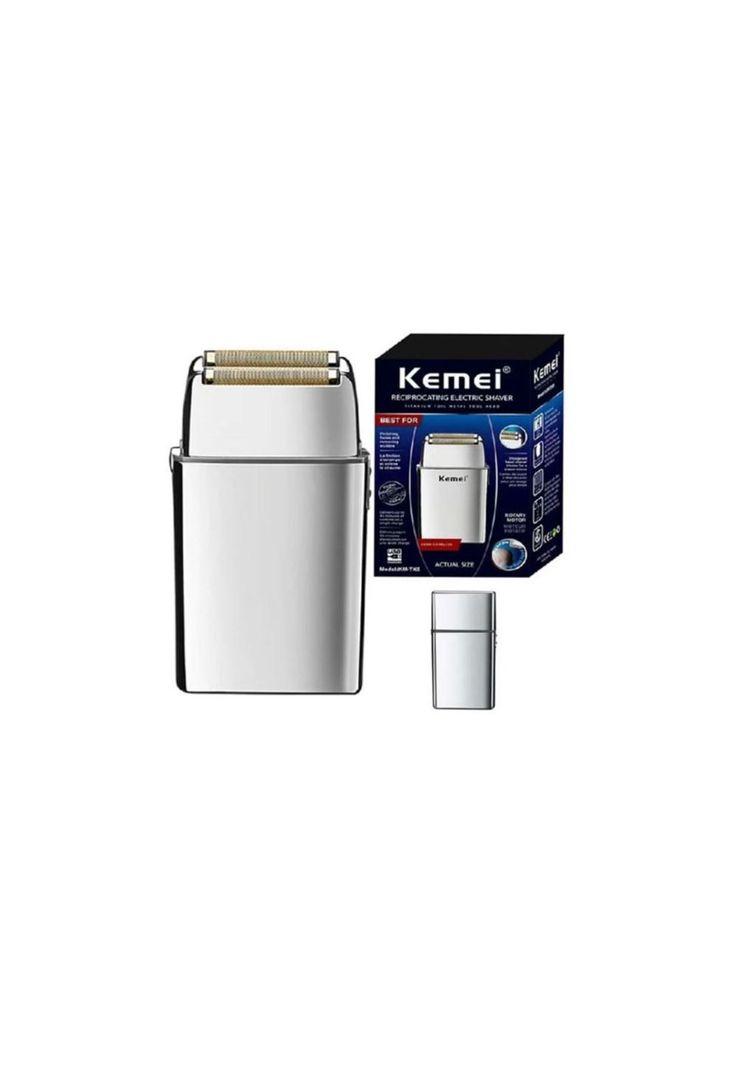 Afeitadora Inalambrica Kemei Shaver Tx5 Recargable Blanco