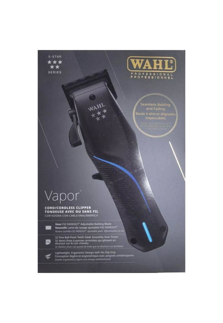 Maquina Wahl Cortapelo Vapor Inalámbrico Cordless 5 Star.-6