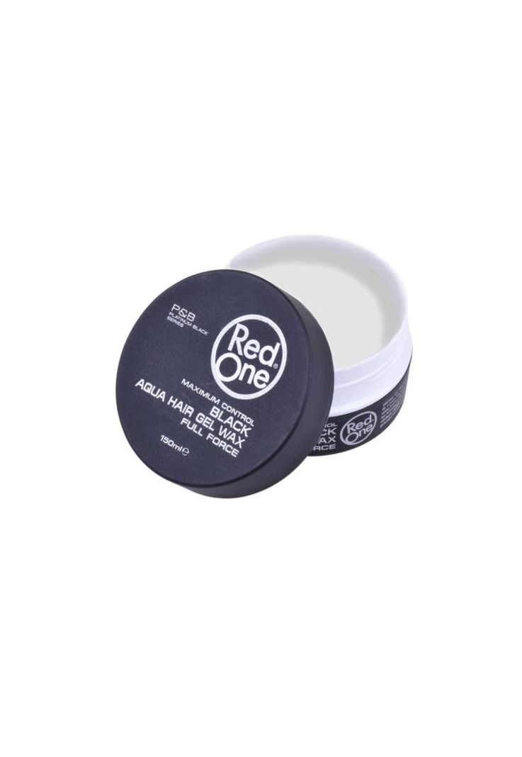 Cera Capilar Red One Aqua Hair Gel Wax Black 150ml-0