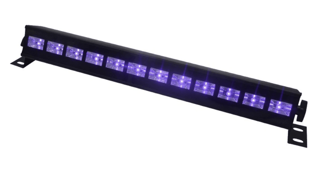 Foco Ultravioleta barra 9 leds UV de 3W c/u-0