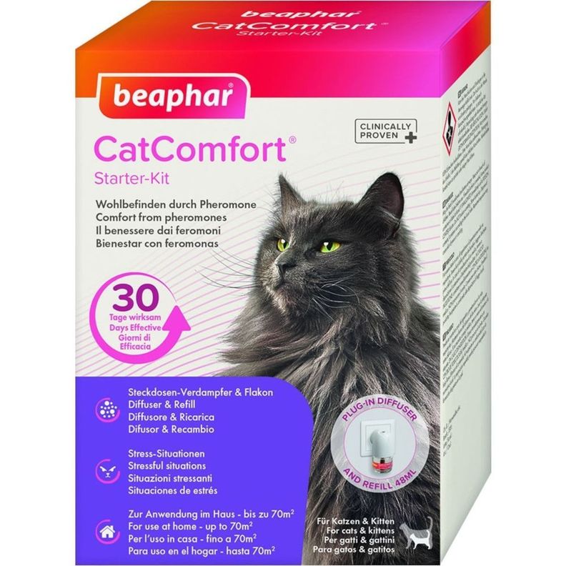 CatComfort Difusor Feromonas Kit Inicial para Gatos-0