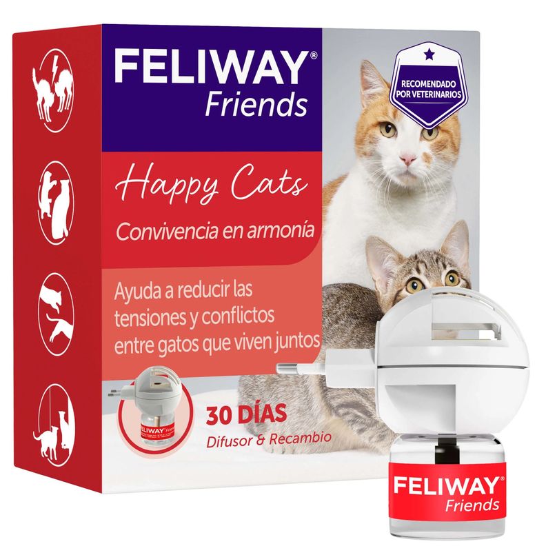 Feliway Friends Difusor + Repuesto Feromonas-0