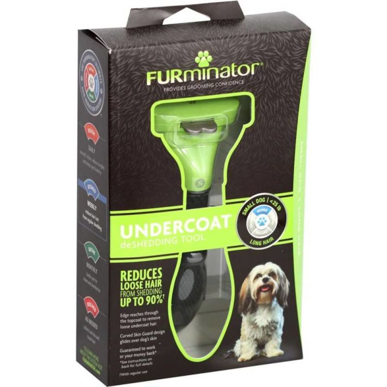 Cepillo Furminator Pelo Largo Small para Perro-0