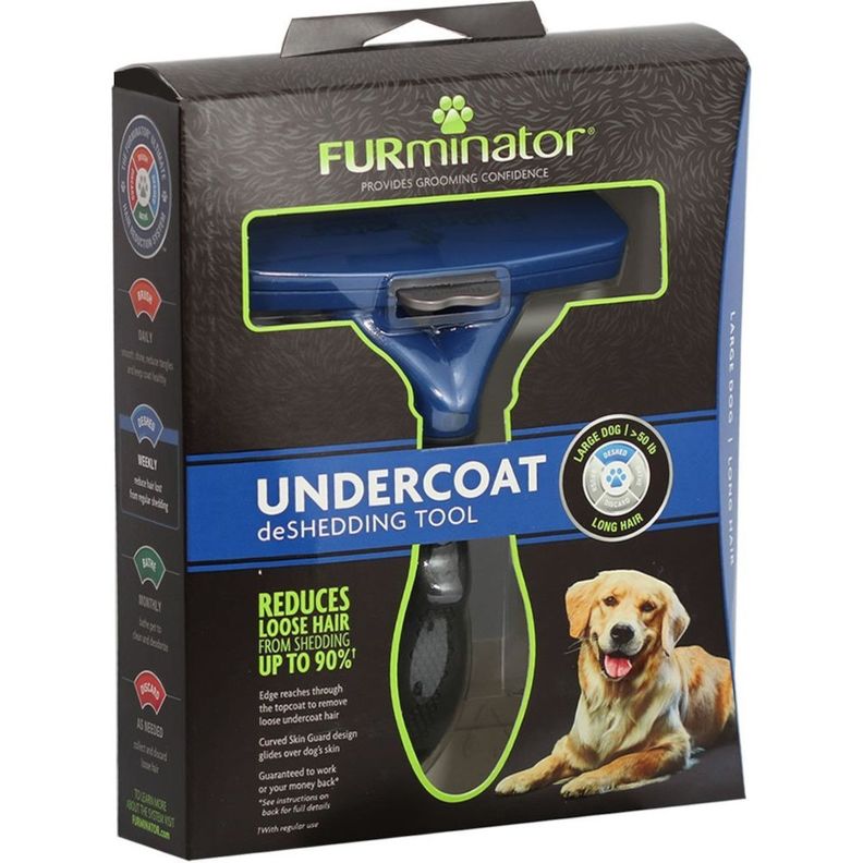 Cepillo Furminator Pelo Largo Large para Perro-0