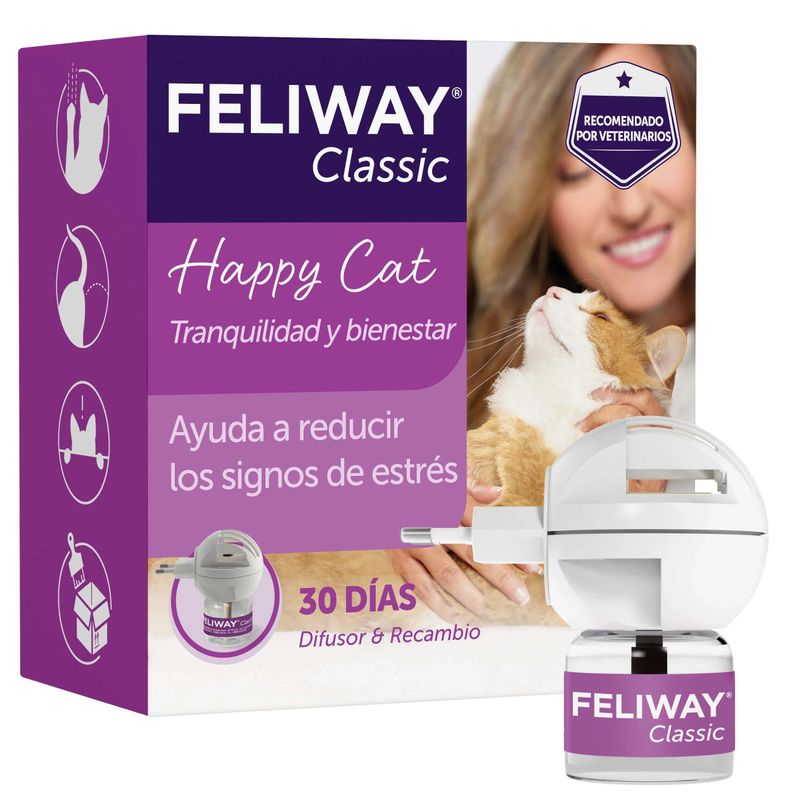 Feliway Classic Difusor + Repuesto Feromonas-0