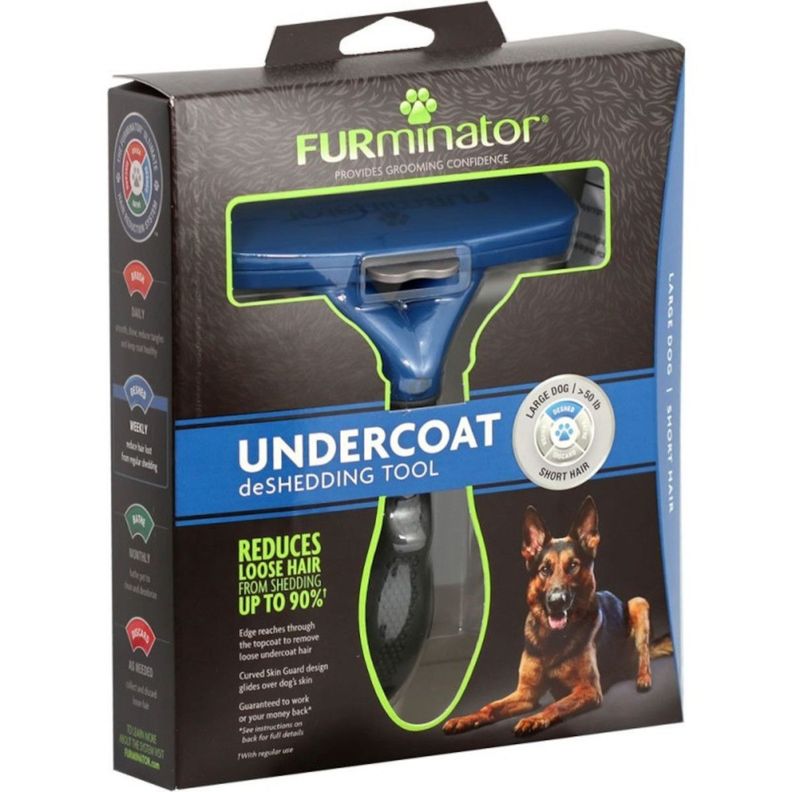 Cepillo Furminator Pelo Corto Large para Perro-0
