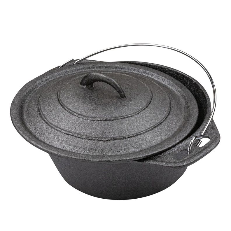 Olla con Tapa de Fierro Fundido-0