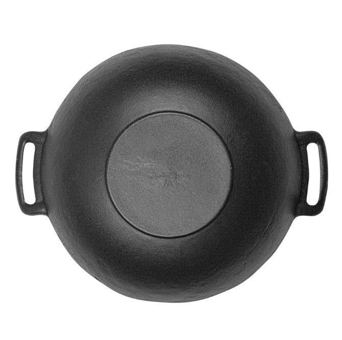 Disco Wok de Fierro Fundido-2