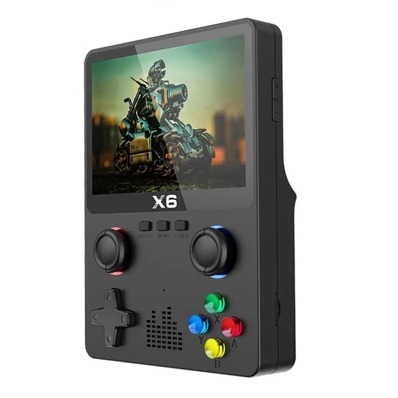 Mini consola de juegos X6 pantalla IPS de 3,5 pulgadas 11 simuladores-0