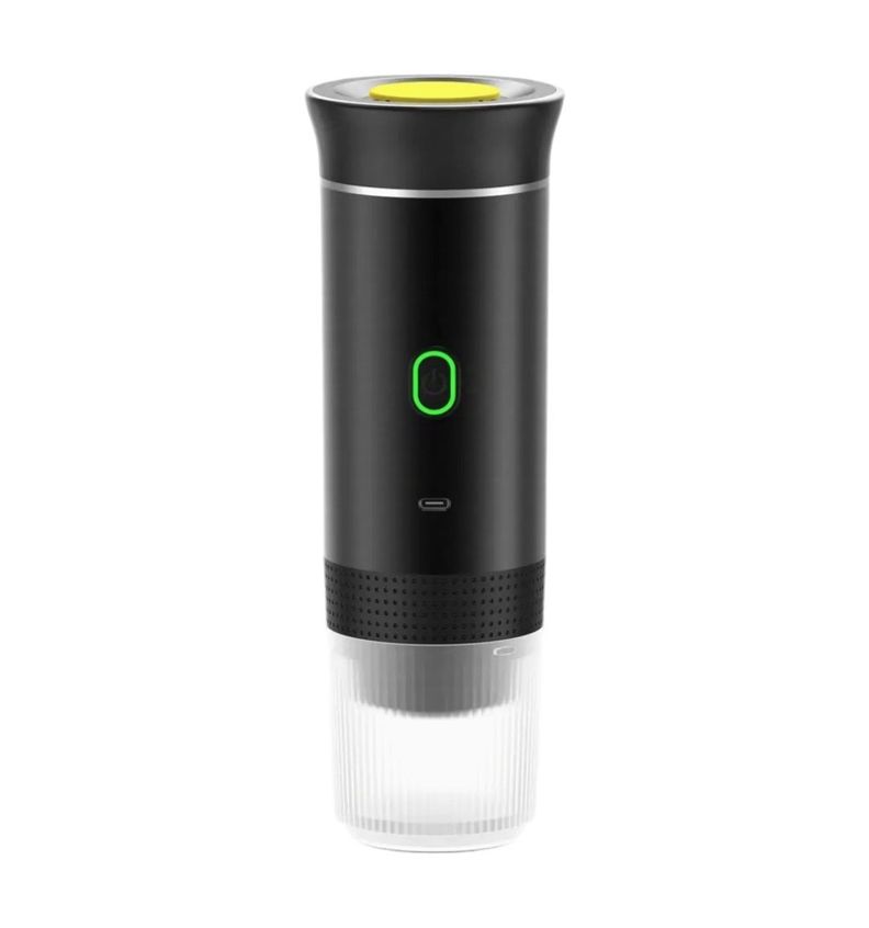 Máquina De Café Espresso Portátil Recargable 3 En 1 Cápsulas y Molido-0