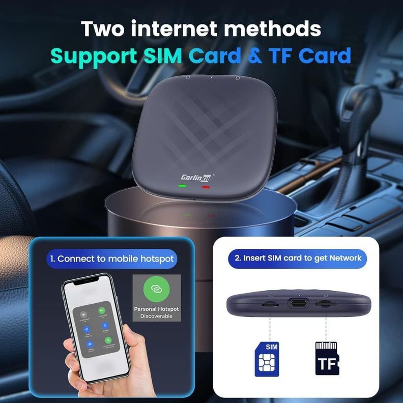 Carlinkit Adaptador Android 13 Carplay Android auto 8+128GB-2
