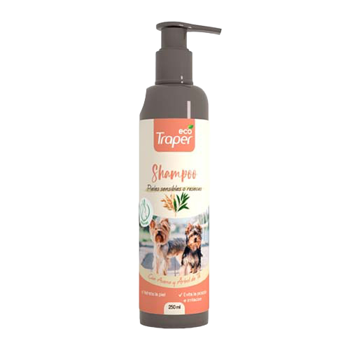 Shampoo Pieles Sensibles Perro Eco Traper 250 Ml-0