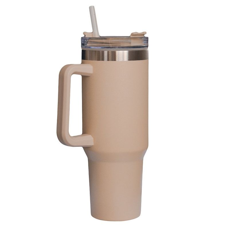 BOTELLA VASO TÉRMICO BEIGE-0