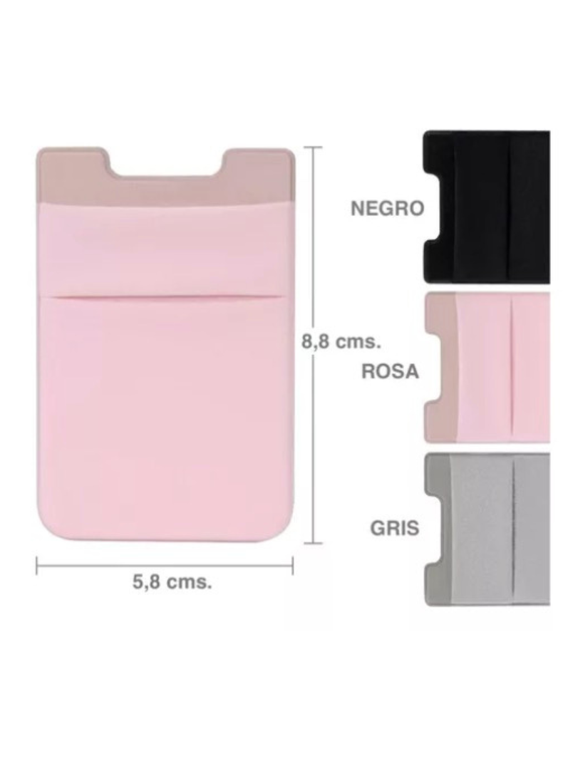 Pack De 3 Tarjeteros Adhesivos Para Celular Fundas-4