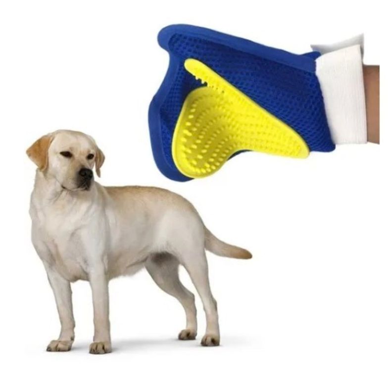 Guante Cepillo Quita Pelo Mr. Dog Para Mascota Perro Y Gato-2