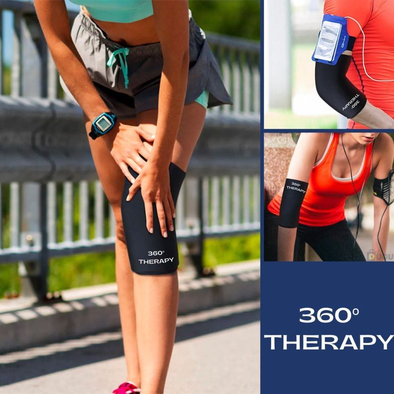 Compresa de Gel 360° Terapia Frío Y Calor. Rodilla Codo Tobillo-1