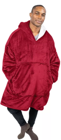 POLERON UNISEX SHERPA POLAR CON CAPUCHA-0