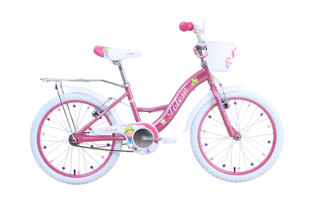 BICICLETA TOTEM INFANTIL ARO 20 MISS LILLY FUCSIA XS