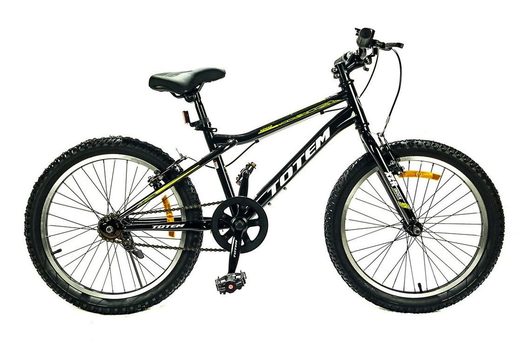 BICICLETA TOTEM MTB ARO 20 NOMAD COLOR NEGRO XS