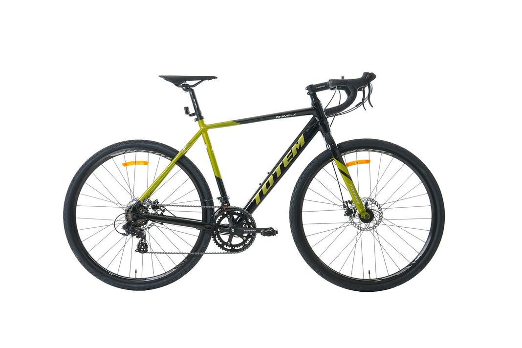 BICICLETA GRAVEL TOTEM 700*54 GRAVEL-X NEGRO VERDE M
