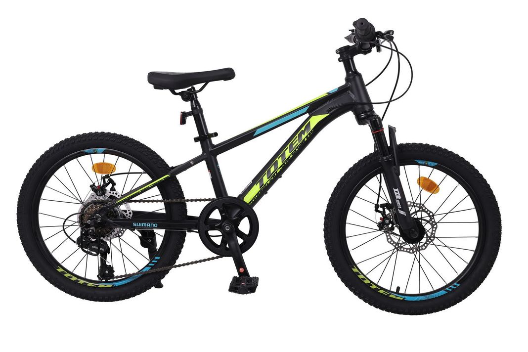 BICICLETA TOTEM MTB ARO 20 MODELO SAILING NEGRO XS