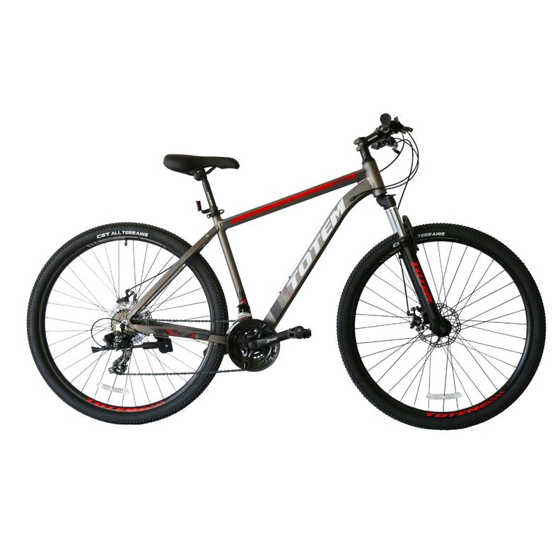 BICICLETA TOTEM MTB ARO 27,5X19 MOD W860 GRIS L