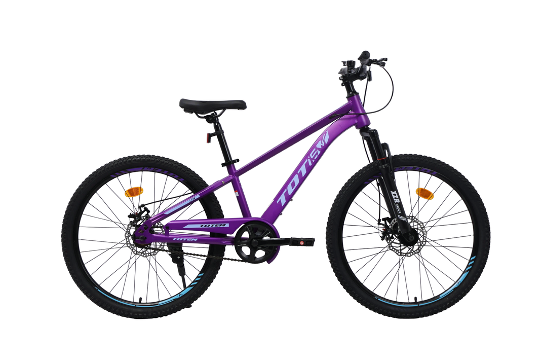 BICICLETA TOTEM MTB ARO 24 LYRA COLOR MORADO XS