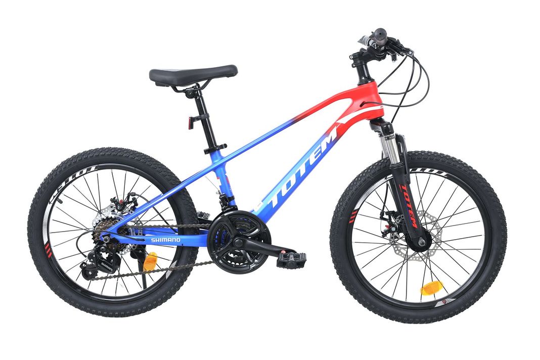 BICICLETA TOTEM MTB ARO 20 MODELO MARTIN MAGNESIO AZUL XS