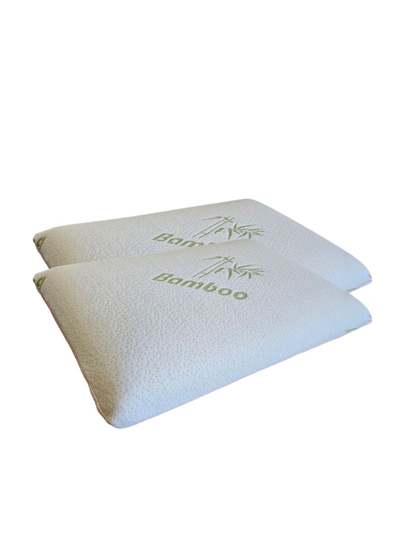 Pack 2 Almohadas Viscoelasticas 60x40x10cm-0