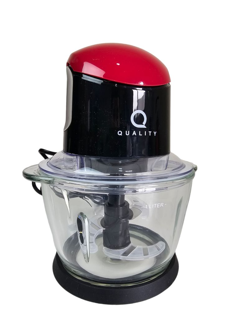 PICADORA CHOPPER 1 LITRO CUCHILLA ACERO INOXIDABLE-1