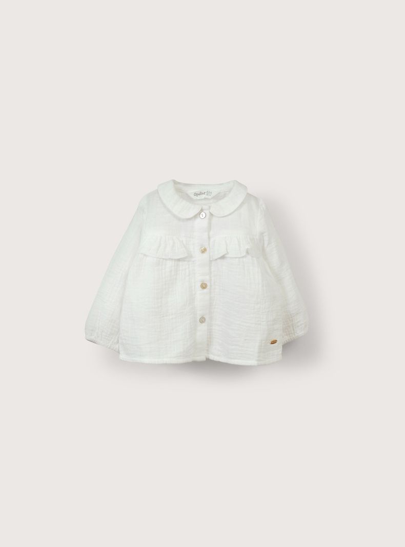 Blusa Niña Blanco 39863 Opaline-0