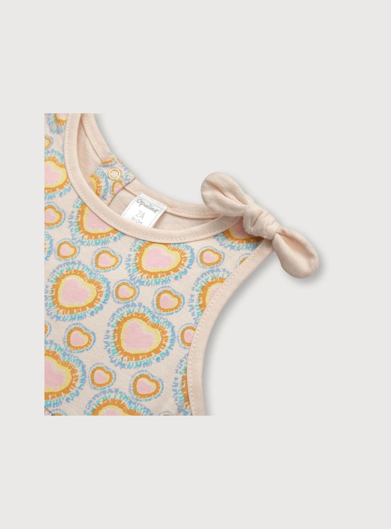 Vestido De Niña Sin Mangas Damasco (6M A 4A) Opaline-2
