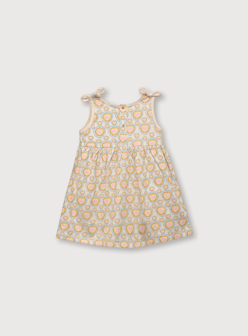 Vestido De Niña Sin Mangas Damasco (6M A 4A) Opaline-1
