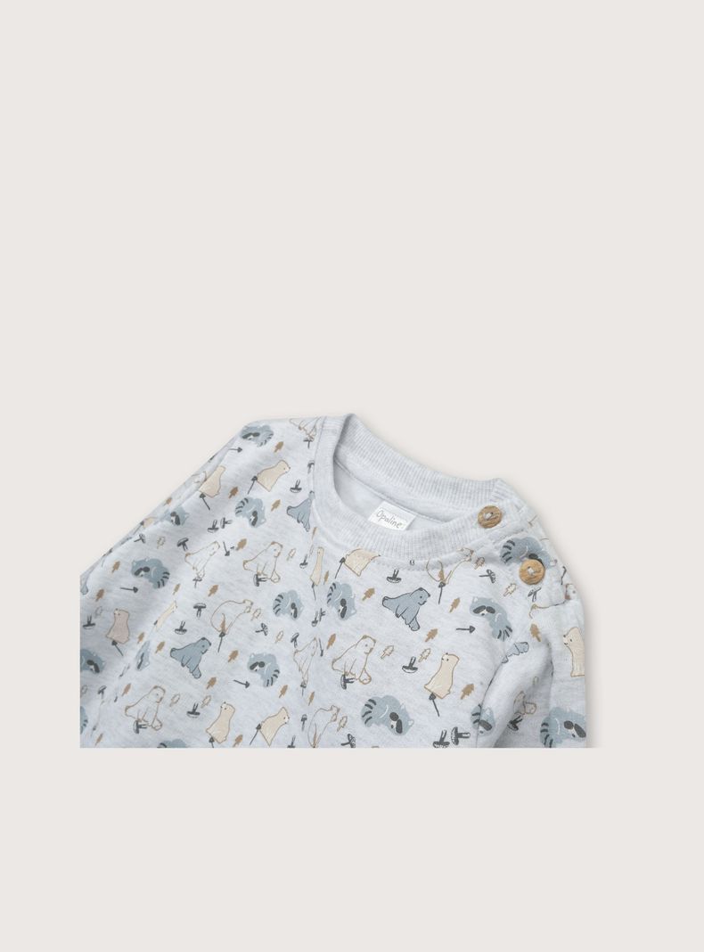 Polerón Niño Gris 38967 OPALINE-2