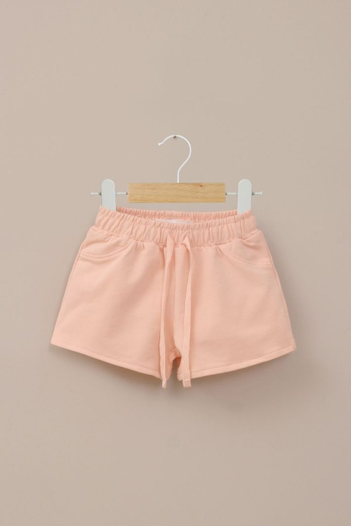 Short rosado de niña