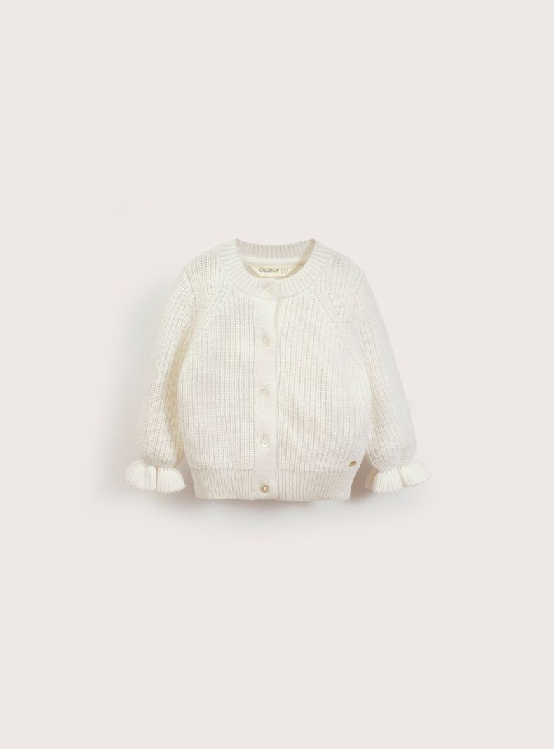 Chaleco Niña Blanco 40105 Opaline-0