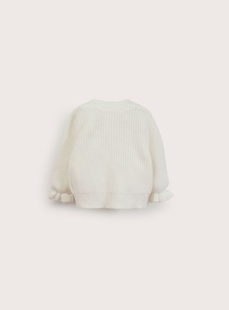 Chaleco Niña Blanco 40105 Opaline-1