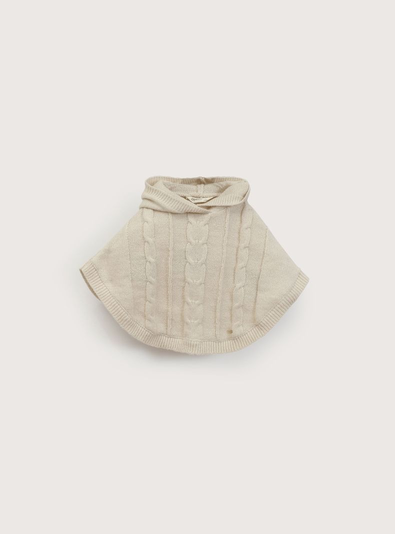 Poncho Niña Beige 40171 Opaline-0